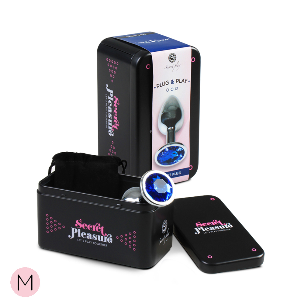 PLUG ANAL M - AZUL Cod. 6152B